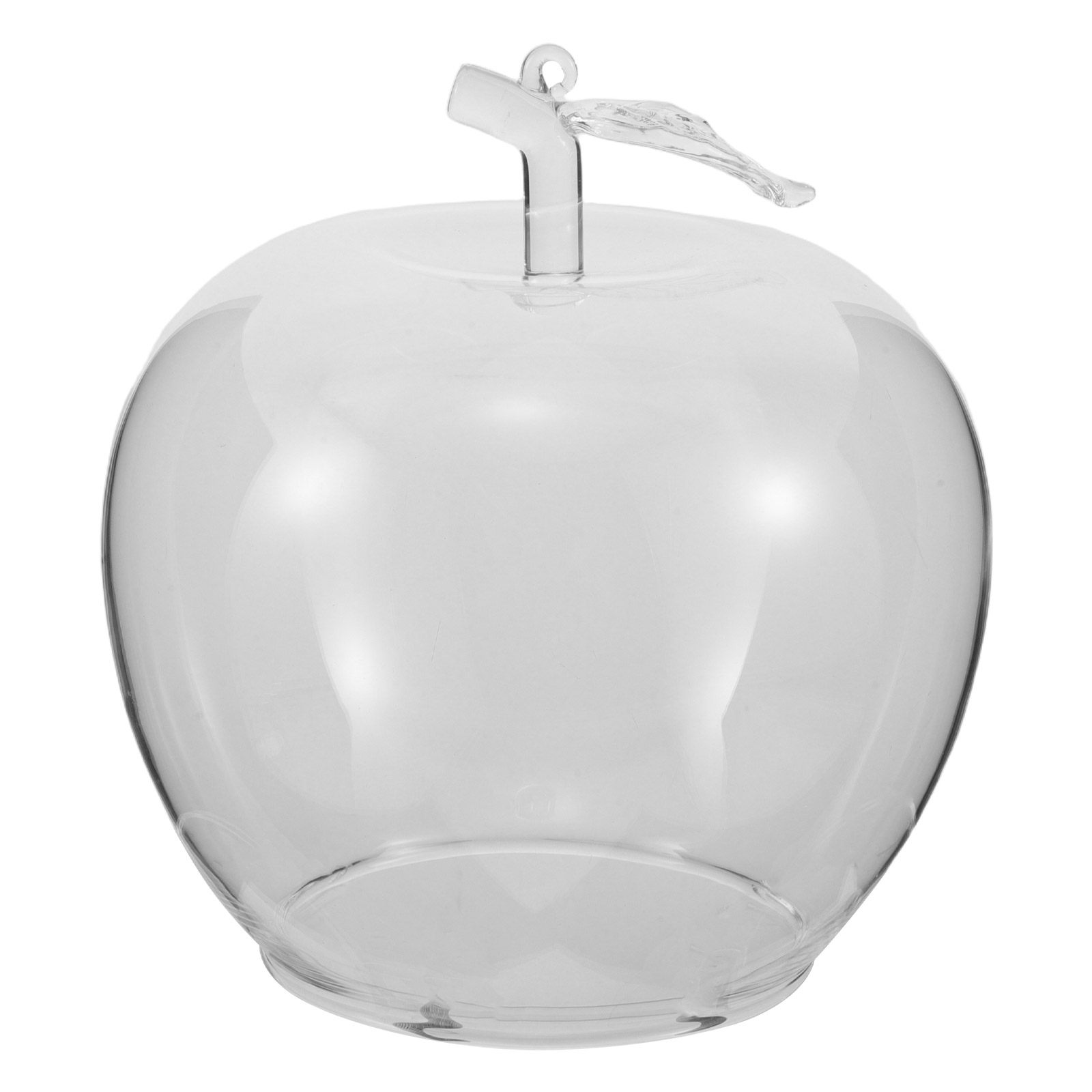Home Decor Flowers - Fruit Themed Glass Dome Cloche Clear