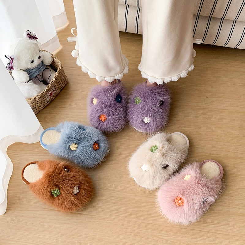Home Decor Flowers - Winter Warm Long Plush Flower Decor