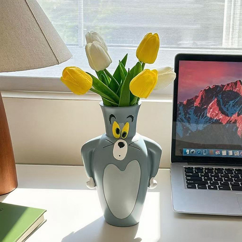 Home Decor Flowers - Cartoon Tom New and Jerry New