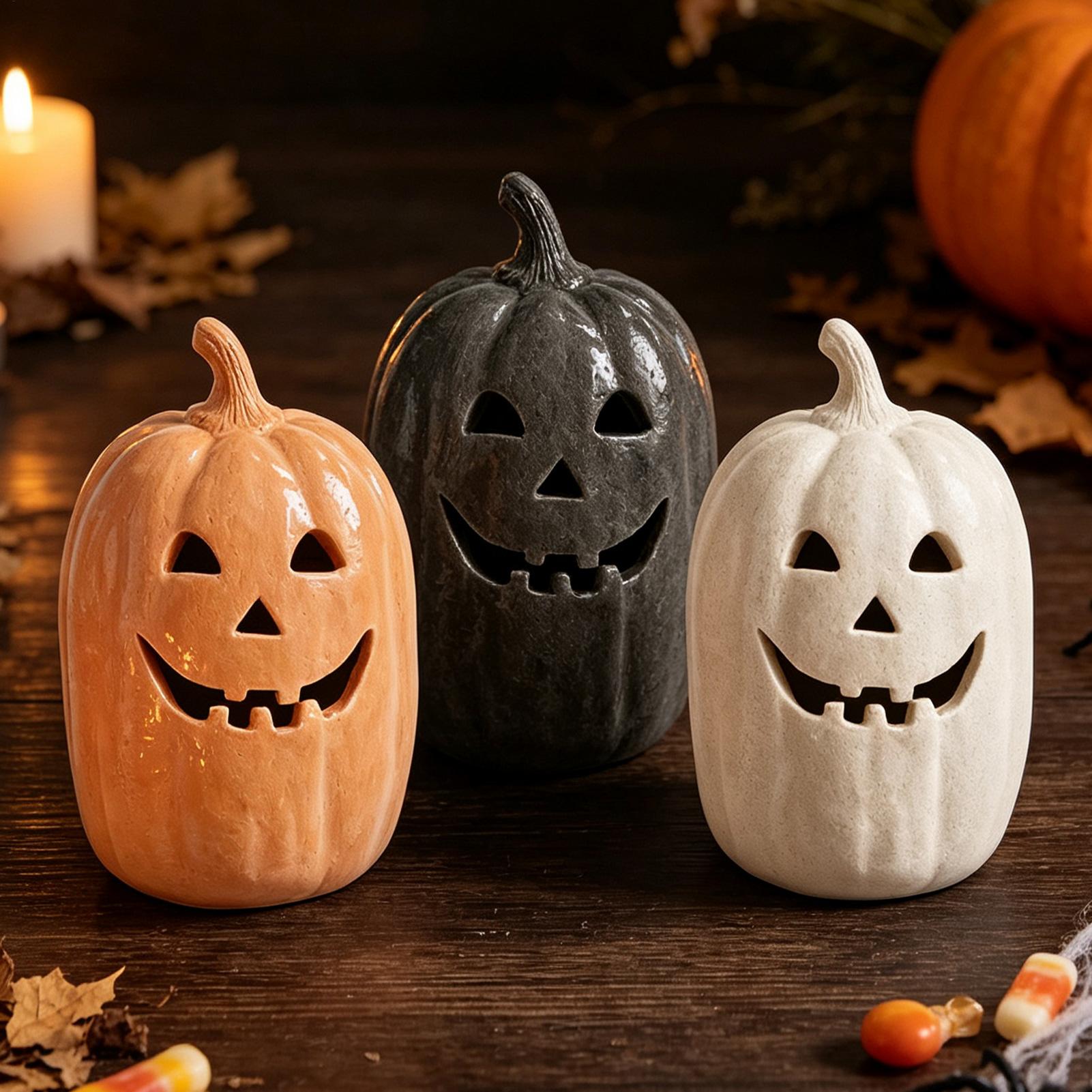 Halloween Pumpkins Crafts Resi - Home Decor Halloween ulasan dan harga
