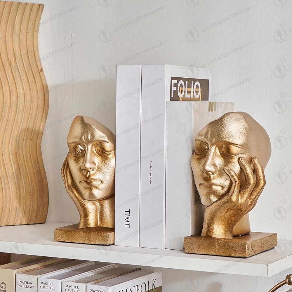 Vintage Thinker Book Ends for  - Aesthetic Bookend ulasan dan harga