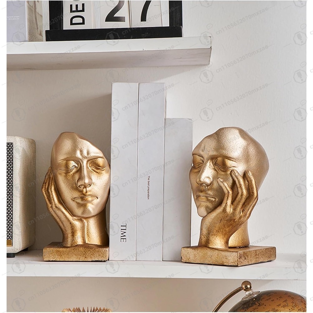 Vintage Thinker Book Ends for  - Aesthetic Bookend ulasan dan harga