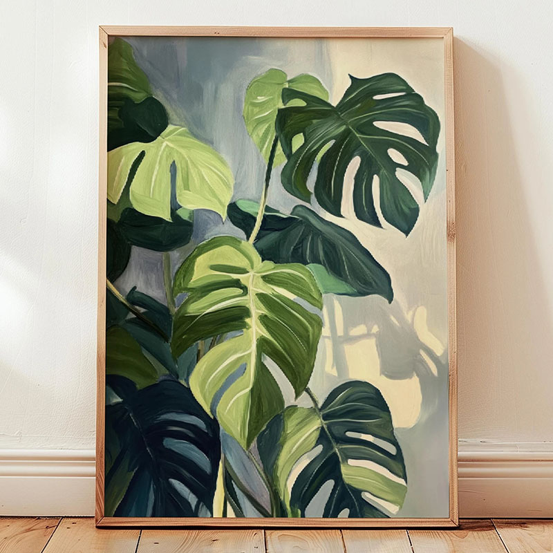 1pc Modern Houseplants Leaves  - Home Decor Design Interior ulasan dan harga
