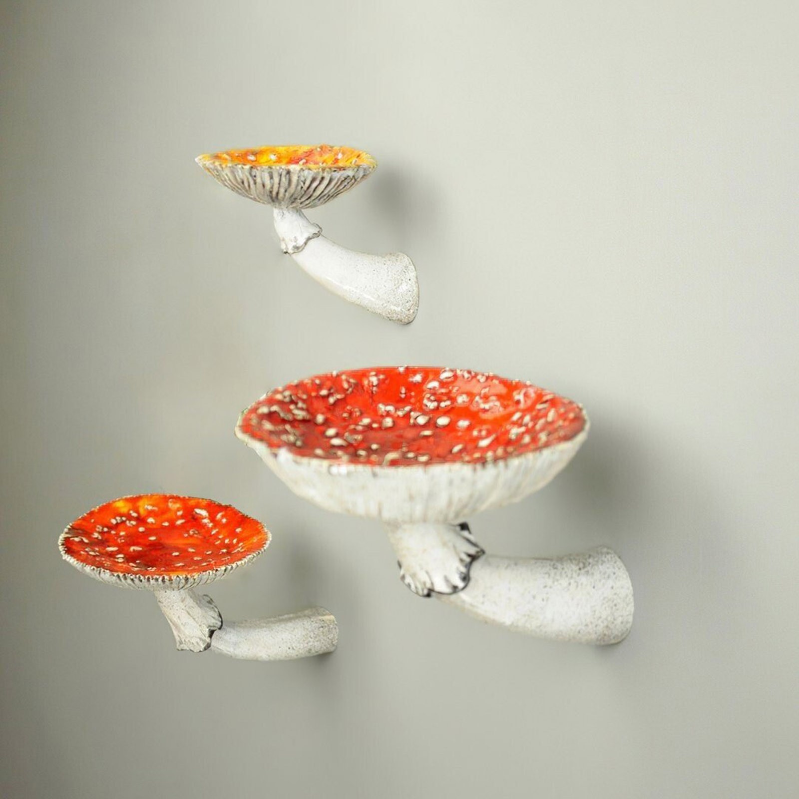 2024 Creative Resin Mushroom-H - Floating Shelves ulasan dan harga