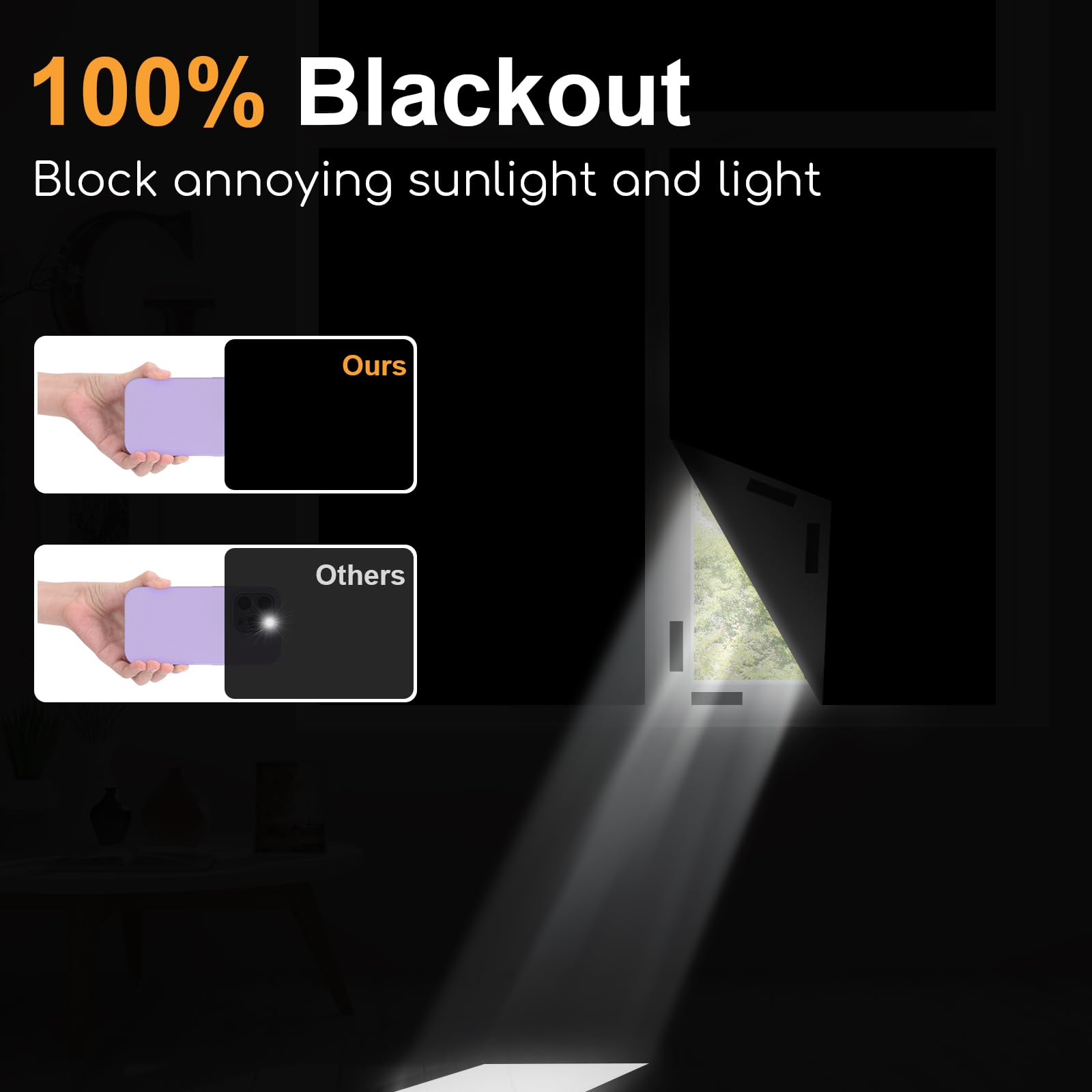 95-98% Blackout Curtain DIY Po - Blackout Curtains ulasan dan harga