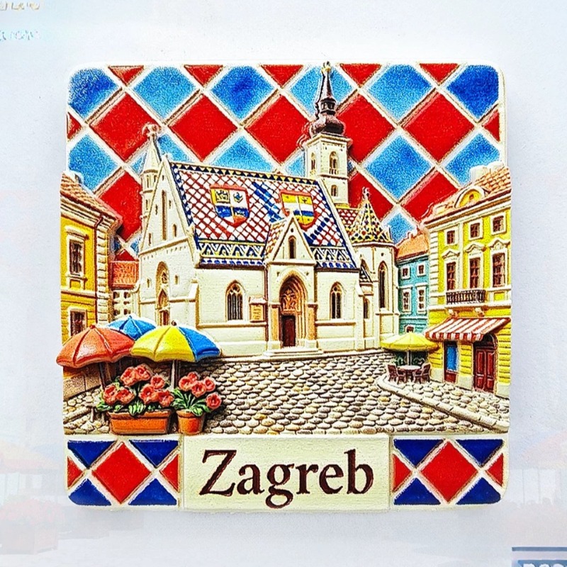 Croatia Fridge Magnets Travel  - Home Decor Zagreb ulasan dan harga