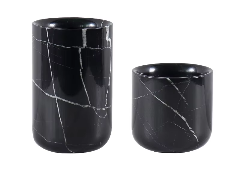Customized Natural Marble Vase - Home Decor Flowers ulasan dan harga
