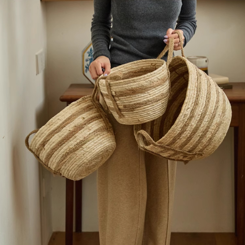 Premium Cotton Rope Woven Stor - Home Decor Hampers ulasan dan harga
