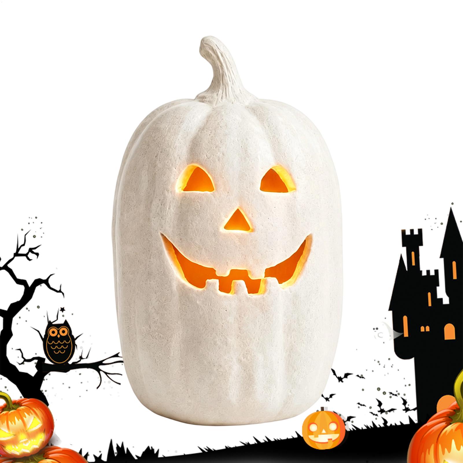 Spooky Pumpkin Lanterns Pumpki - Home Decor Halloween ulasan dan harga