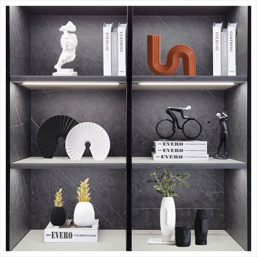 Nordic Luxury Abstract Sculptu - Abstract Sculpture Resin ulasan dan harga