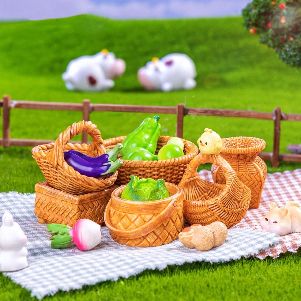 2pcs 1/12 Dollhouse Rattan Fra - Home Decor Rattan ulasan dan harga