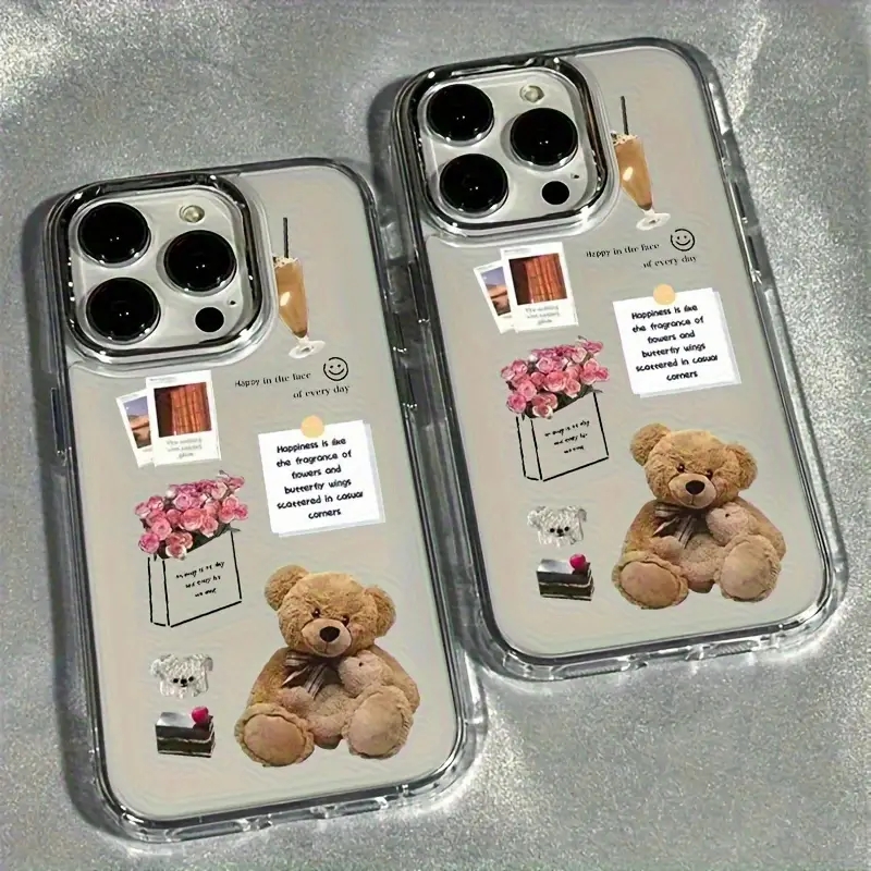 Collage Teddy Bear Rose Flower - Home Decor Flowers ulasan dan harga