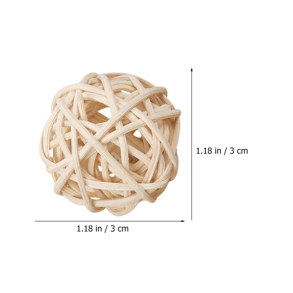 20Pcs Aromatherapy Rattan Ball - Home Decor Rattan ulasan dan harga