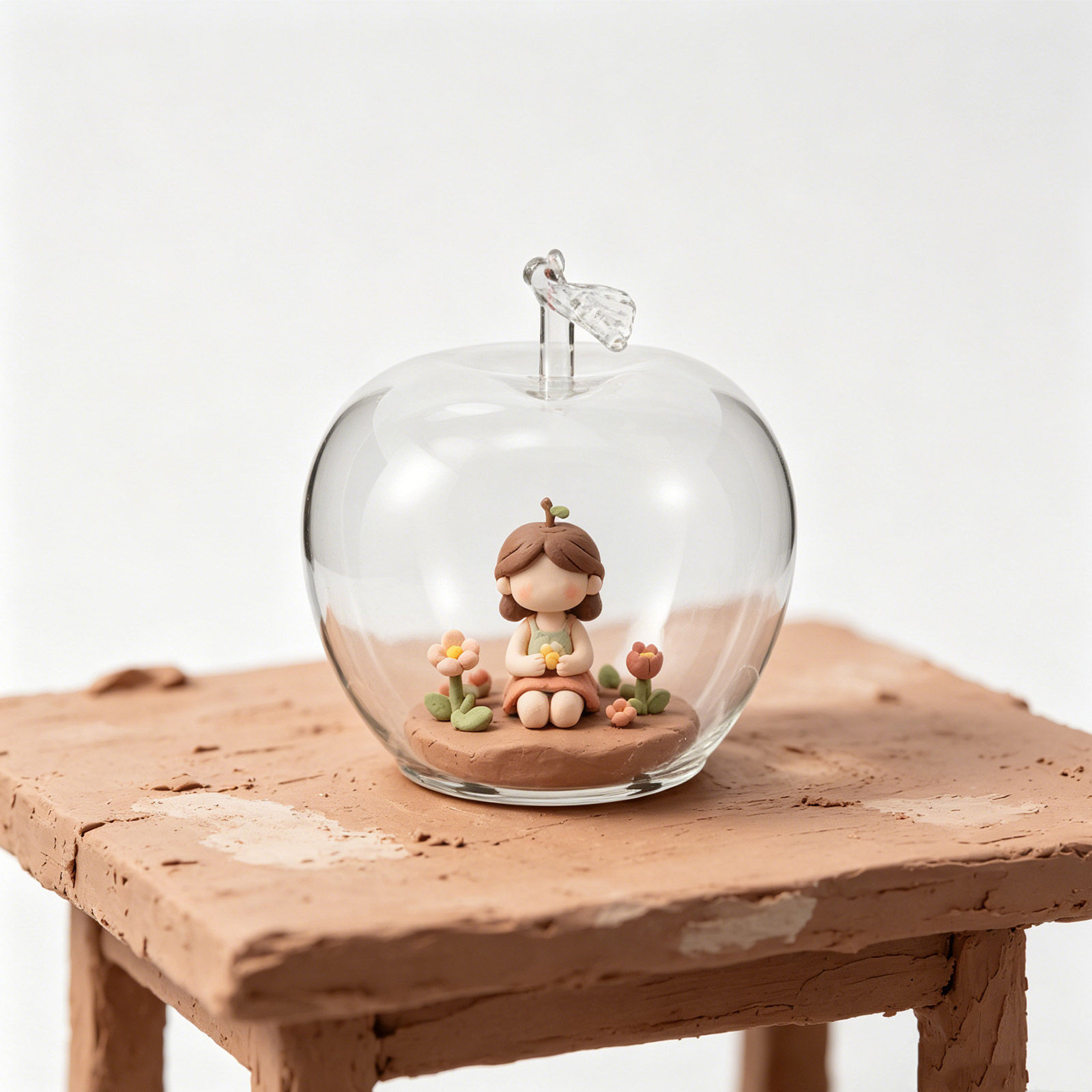 Fruit Themed Glass Dome Cloche - Home Decor Flowers ulasan dan harga