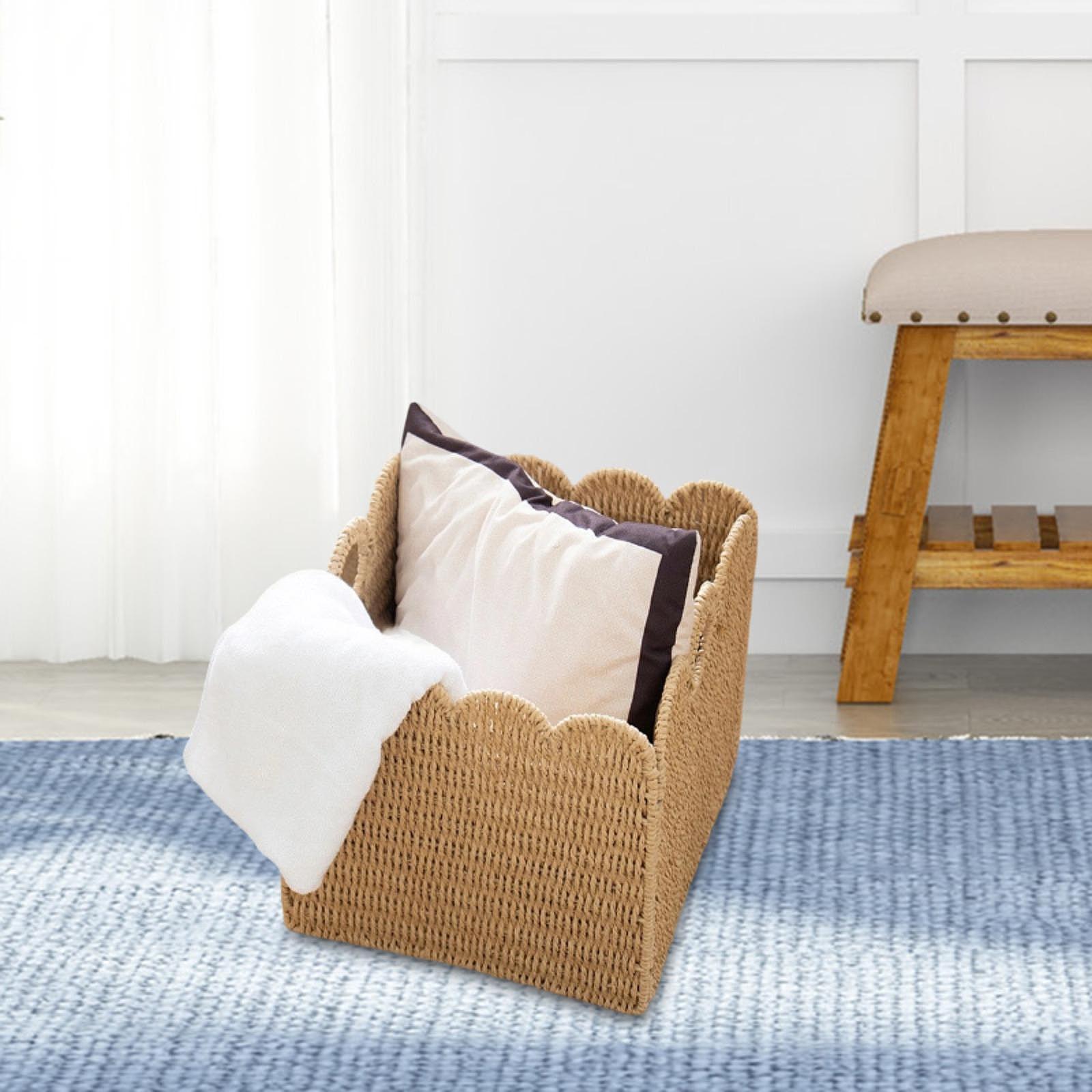 Storage Basket Holder Handmade - Home Decor Hampers ulasan dan harga