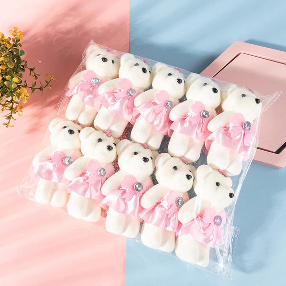 10pcs/Bag Bouquet Bear Ice Cre - Home Decor Flowers ulasan dan harga