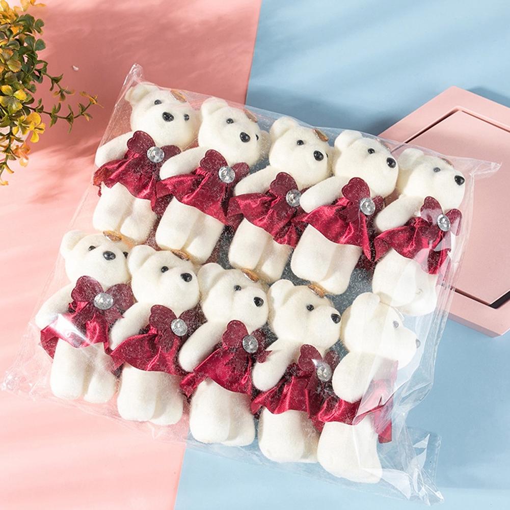 10pcs/Bag Bouquet Bear Ice Cre - Home Decor Flowers ulasan dan harga