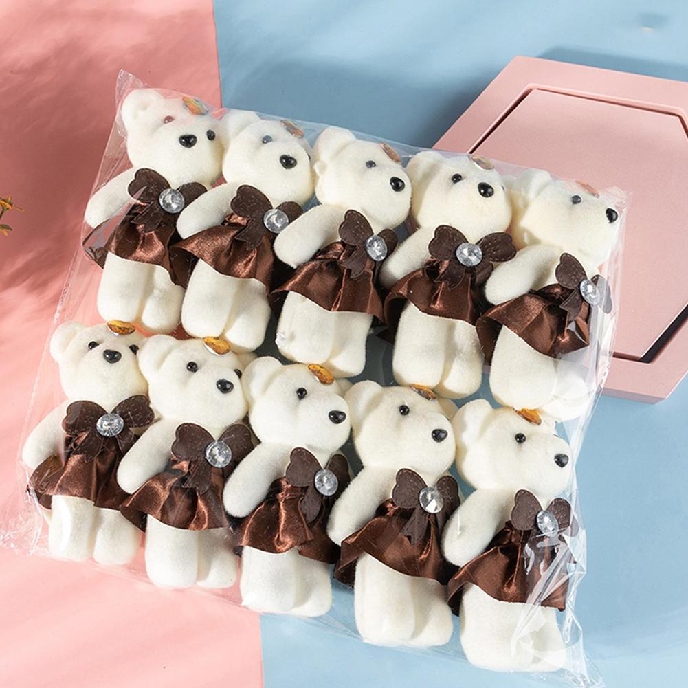10pcs/Bag Bouquet Bear Ice Cre - Home Decor Flowers ulasan dan harga