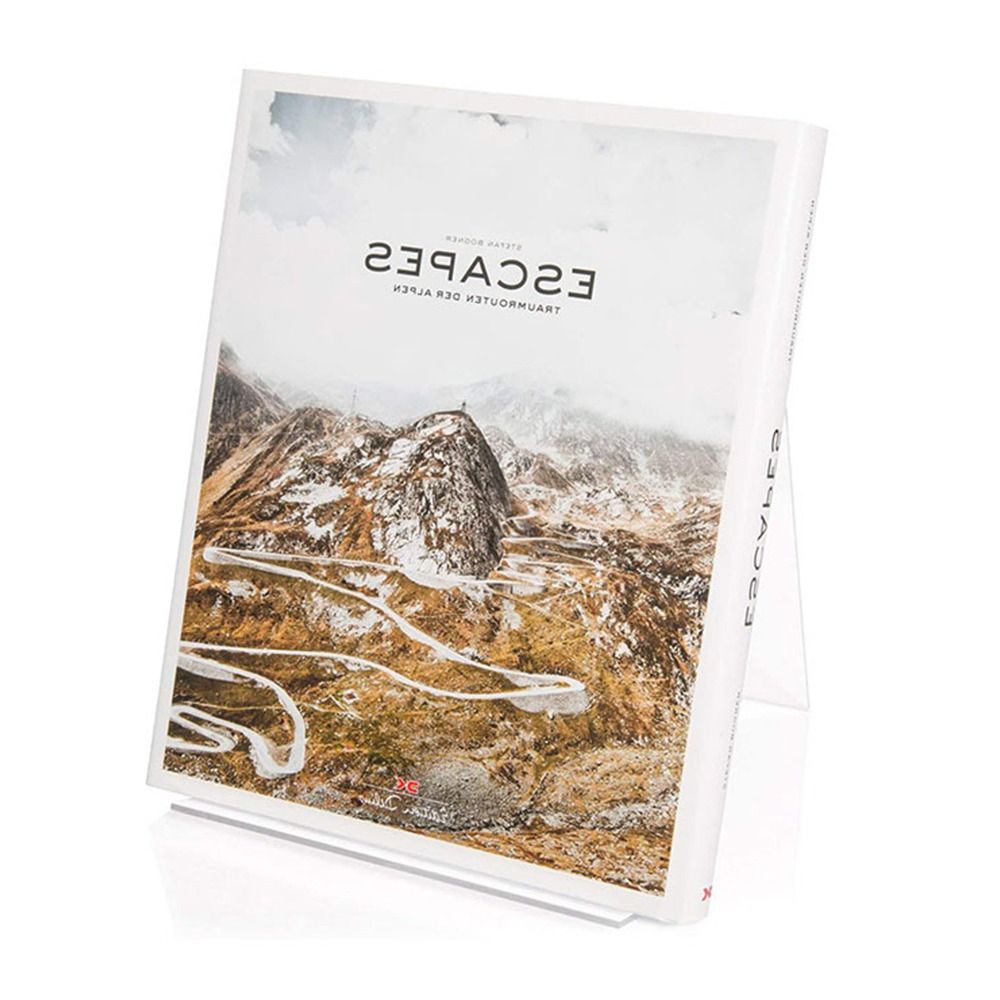 Minimalist Acrylic Book Holder - Aesthetic Bookend ulasan dan harga