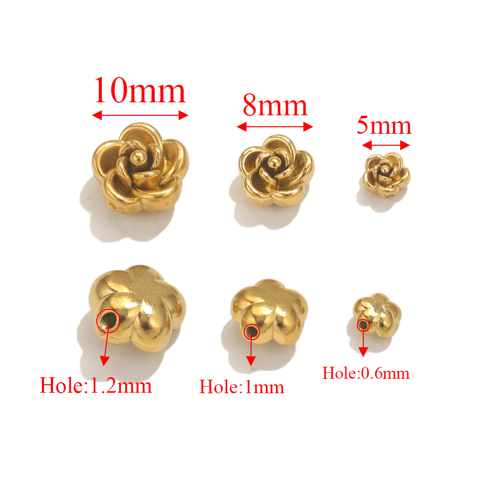10pcs Stainless Steel Rose Flo - Home Decor Flowers ulasan dan harga