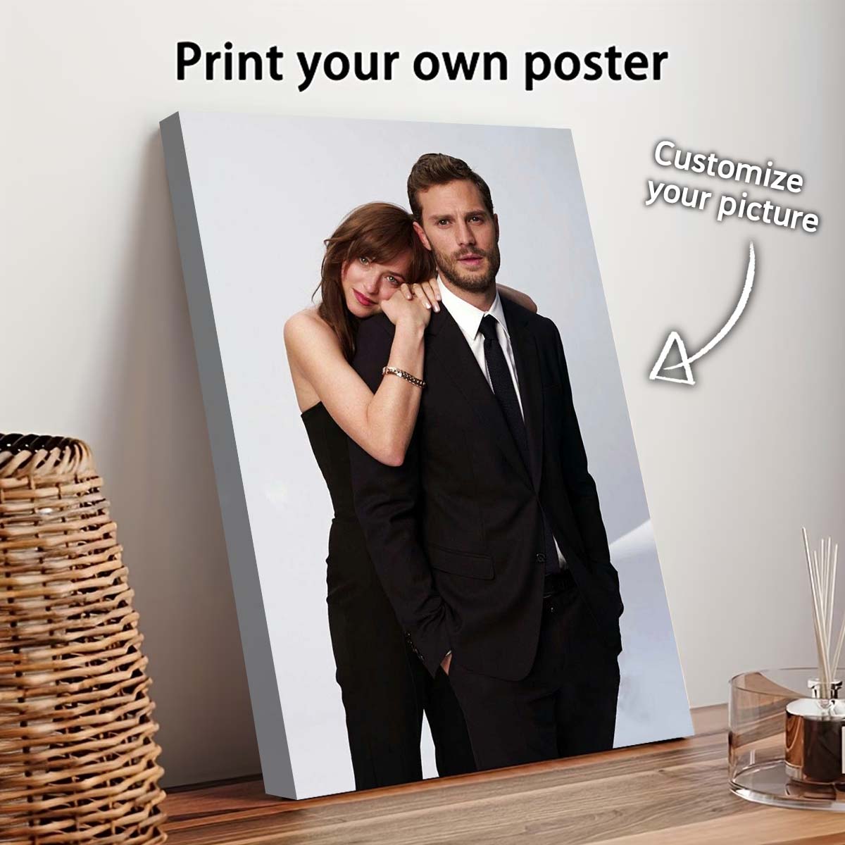 Custom Print Canvas Painting F - Home Decor Halloween ulasan dan harga