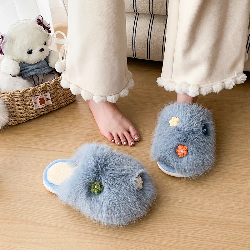 Winter Warm Long Plush Flower  - Home Decor Flowers ulasan dan harga