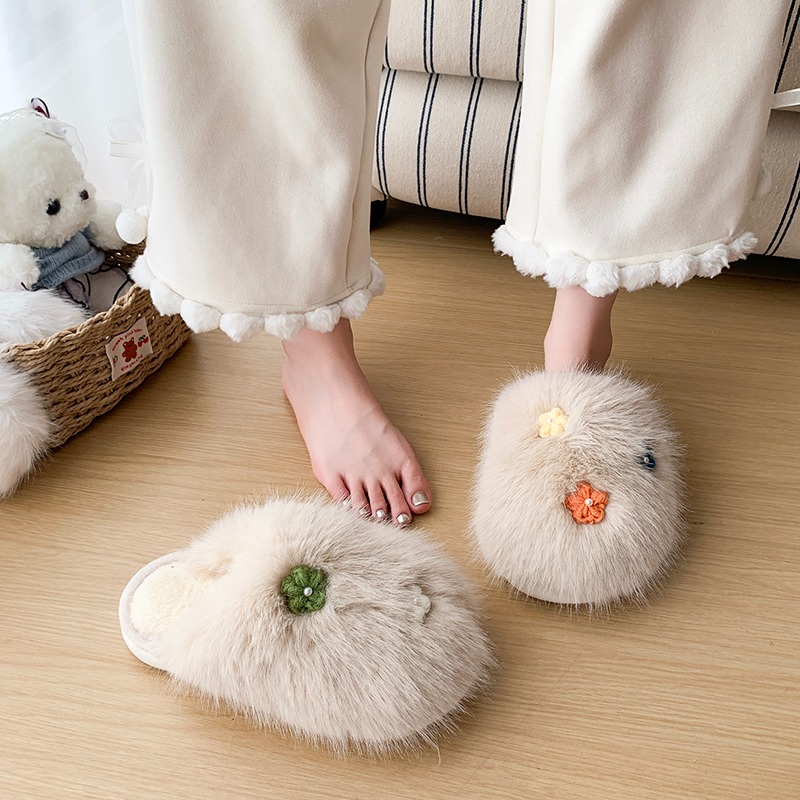 Winter Warm Long Plush Flower  - Home Decor Flowers ulasan dan harga