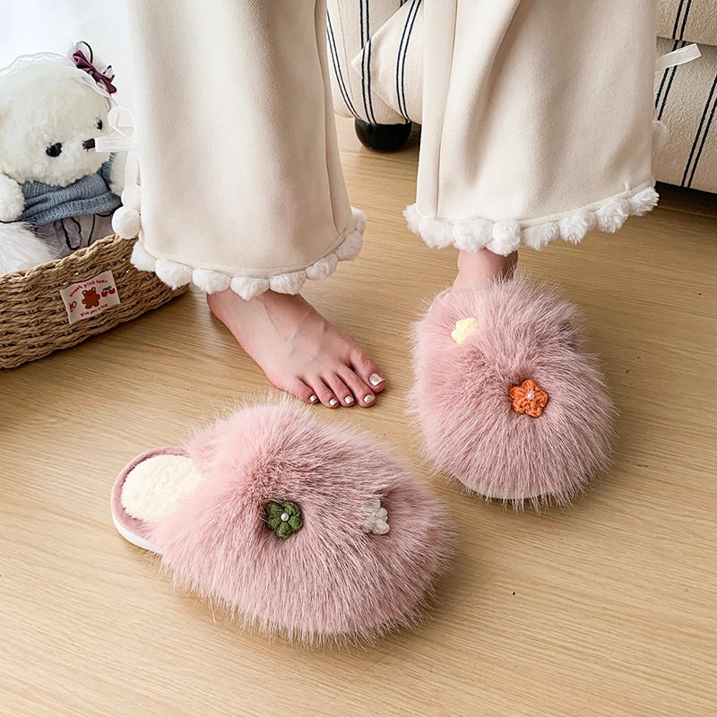 Winter Warm Long Plush Flower  - Home Decor Flowers ulasan dan harga