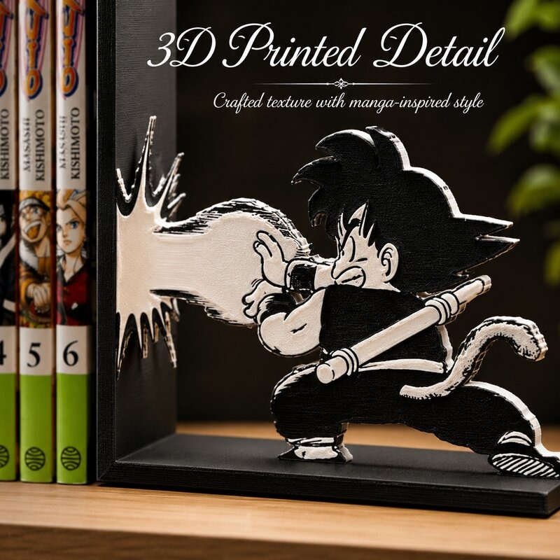 Anime Dragon Ball Goku Kameham - Aesthetic Bookend ulasan dan harga