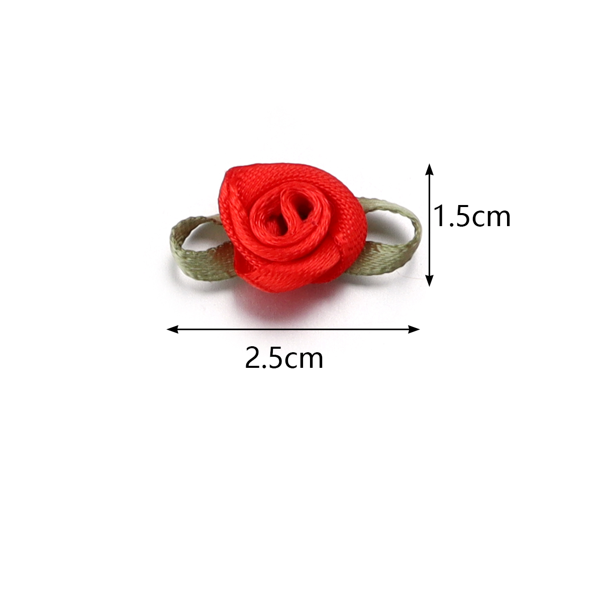 50Pcs 1.5x2.5cm 18 Colors For  - Home Decor Flowers ulasan dan harga