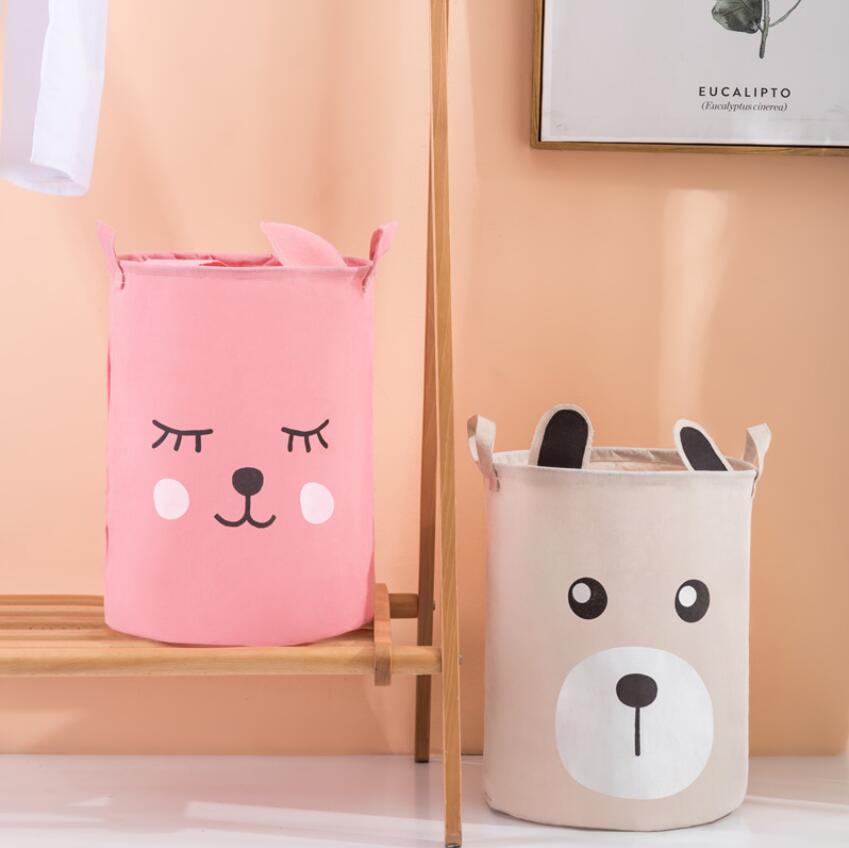 Cartoon rabbit ear Bear Laundr - Home Decor Hampers ulasan dan harga