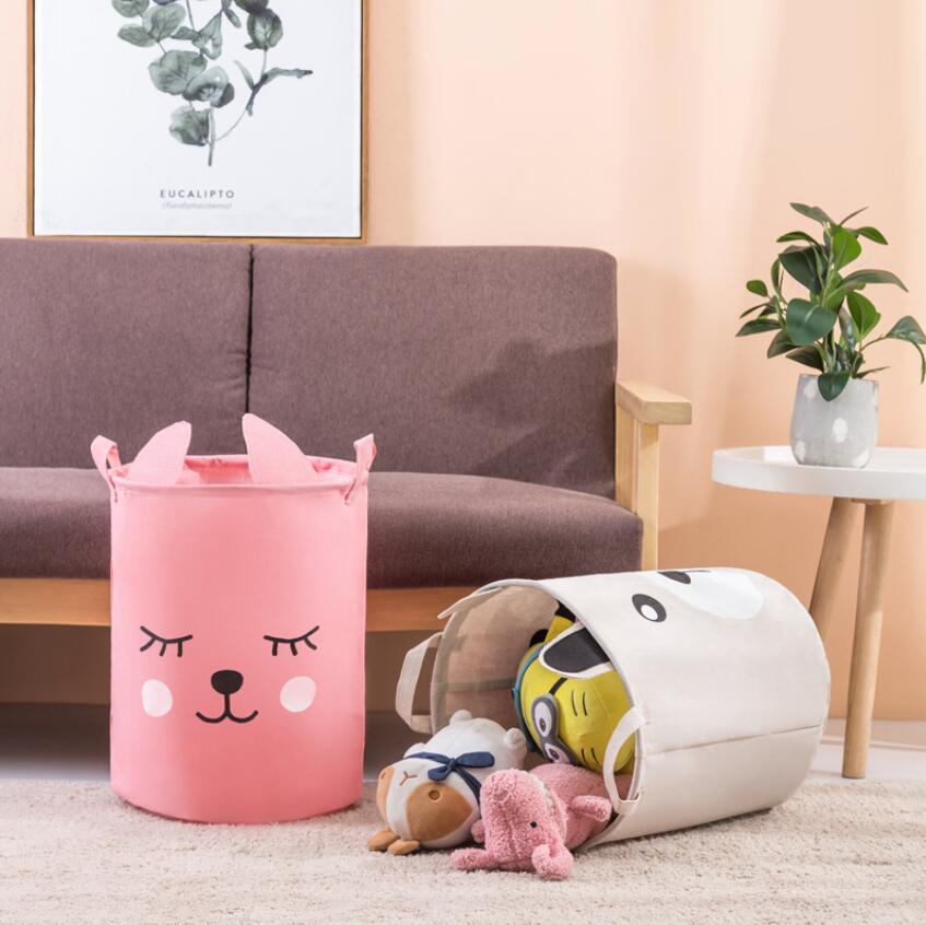 Cartoon rabbit ear Bear Laundr - Home Decor Hampers ulasan dan harga
