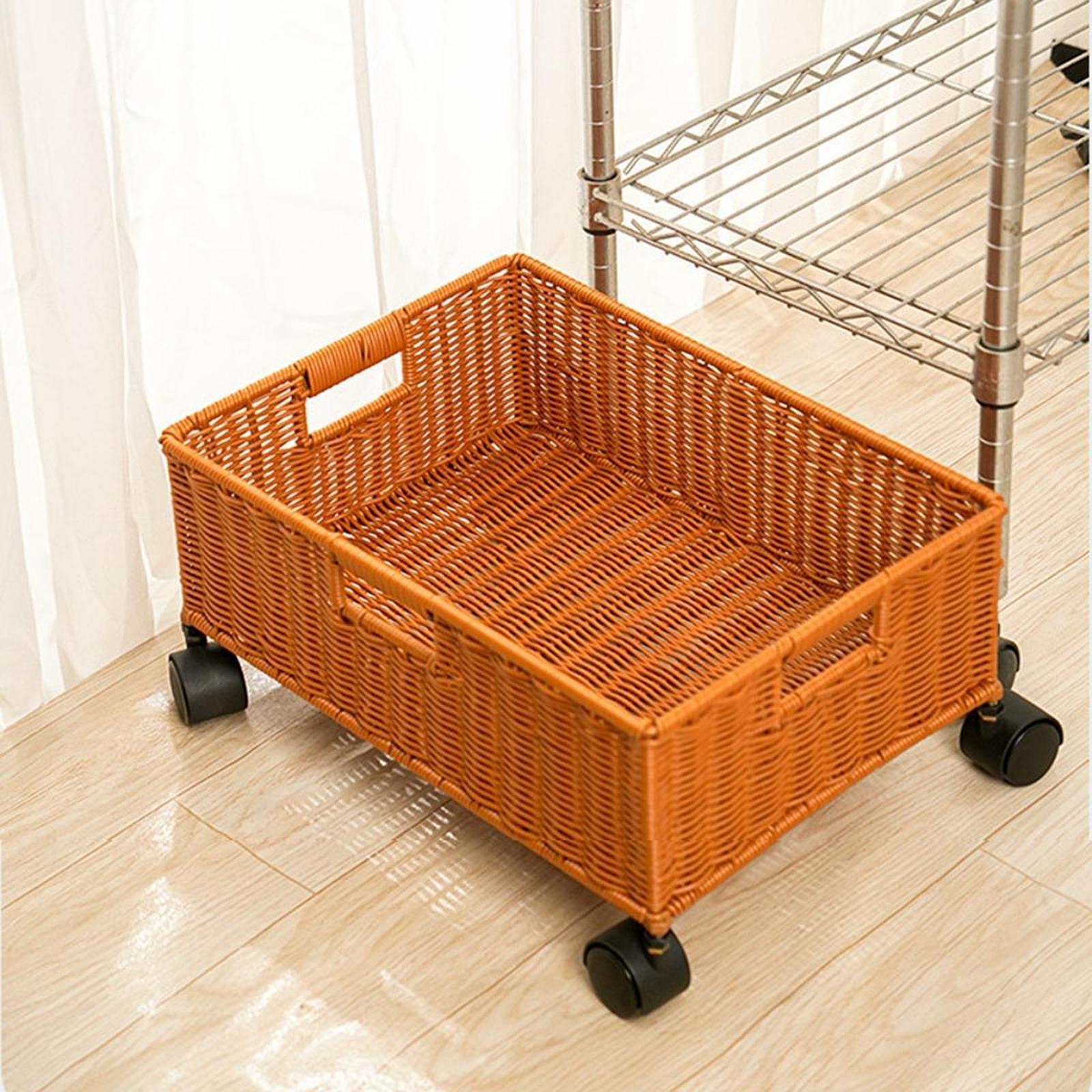 Storage Basket with Wheels Dec - Home Decor Hampers ulasan dan harga